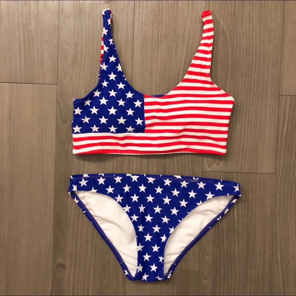 American Flag Bikini
